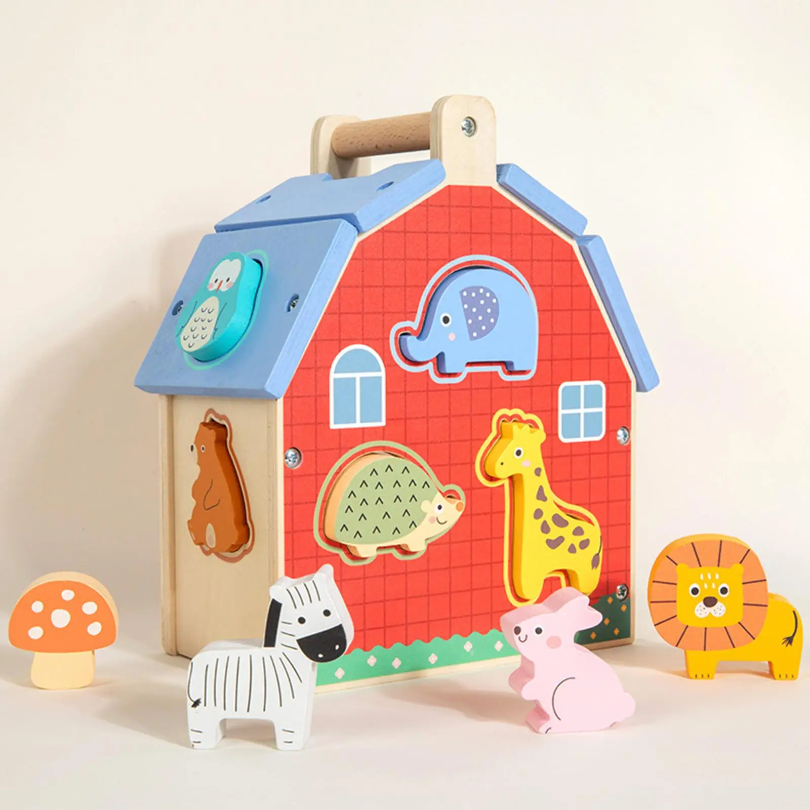 Color Perception Shape Matching Activity Wooden Kids Blocks Educational Toy for Social-emotional Learning Montessori Children
Color Perception Shape Matching Activity Wooden Kids Blocks Educational Toy for Social-emotional Learning Montessori Children