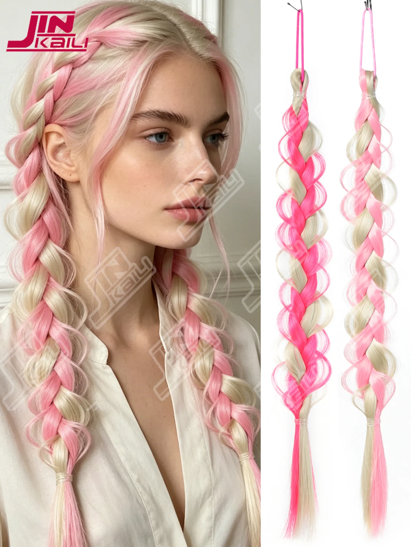 JKL Colored Ponytail Hair Extension Elastic Rubber Bands Hairpiece for Women Extensions for Women Ponytail Hair
JKL Colored Ponytail Hair Extension Elastic Rubber Bands Hairpiece for Women Extensions for Women Ponytail Hair