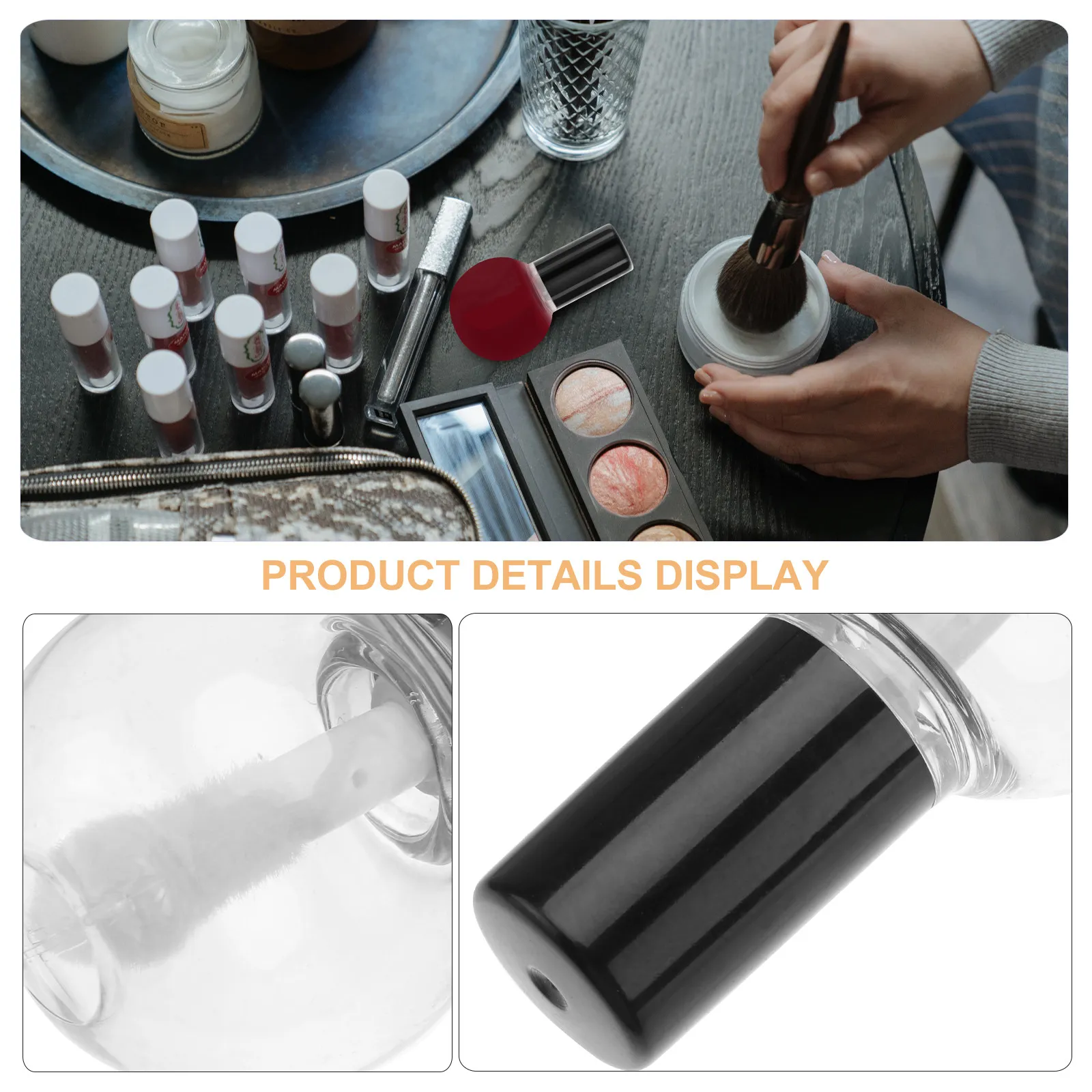 10Pcs Lip Gloss Tube Transparent Refillable Plastic Lip Balm Container DIY Bottle Portable for Travel
10Pcs Lip Gloss Tube Transparent Refillable Plastic Lip Balm Container DIY Bottle Portable for Travel