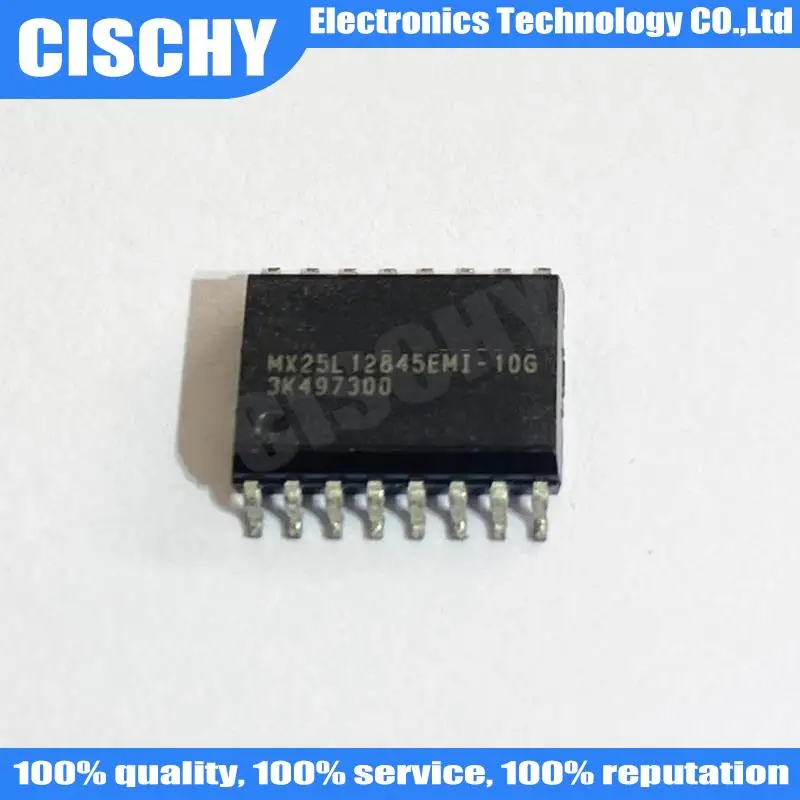 1 шт./лот MX25L12845 MX25L12845EMI MX25L12845EMI-10G MX25L25635 MX25L25635FMI SOP-16
1 шт./лот MX25L12845 MX25L12845EMI MX25L12845EMI-10G MX25L25635 MX25L25635FMI SOP-16