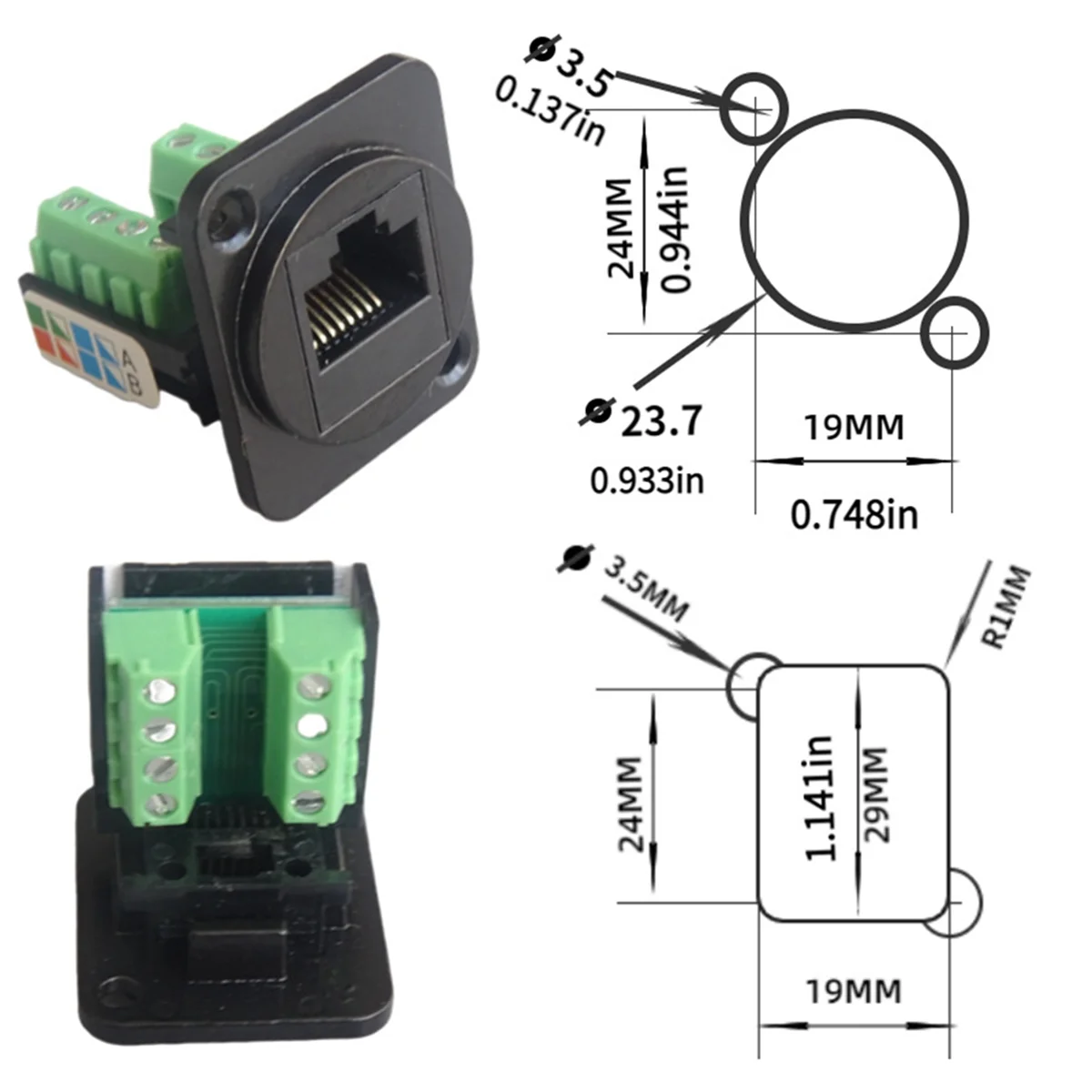 Компьютерный модуль D-образной формы RJ45 Super Категория 5, проводка CAT5E Сеть 86, панель, модуль стойки 1U
Компьютерный модуль D-образной формы RJ45 Super Категория 5, проводка CAT5E Сеть 86, панель, модуль стойки 1U