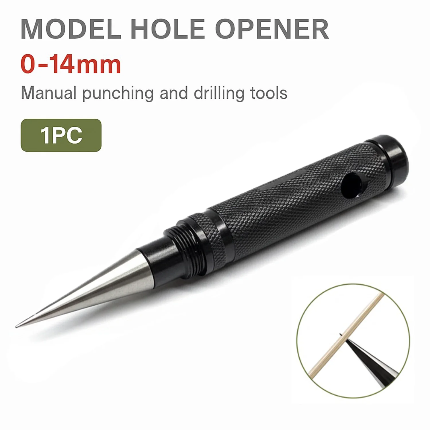 Manual Hole Punch 0-14mm Professional Drill Tool,Woodworking and Model Making, DIY Handmade Hole Punch Opener, Expand Hole Tool
Manual Hole Punch 0-14mm Professional Drill Tool,Woodworking and Model Making, DIY Handmade Hole Punch Opener, Expand Hole Tool