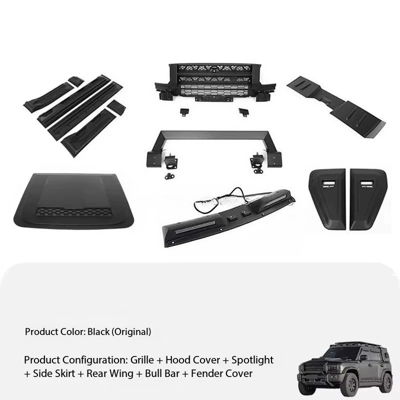 Car Modification Kit for JETOUR TravelerT2 Kit Modification for Jetour-t2body-kit for Jetour Bodykit for Jetour Accessories
Car Modification Kit for JETOUR TravelerT2 Kit Modification for Jetour-t2body-kit for Jetour Bodykit for Jetour Accessories