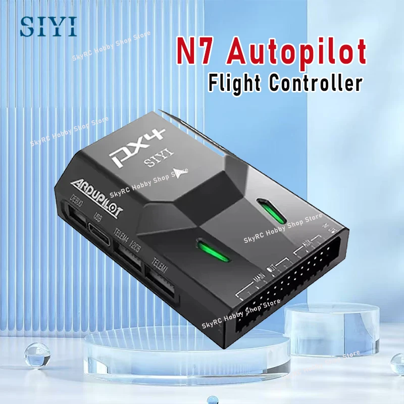 Контроллер полета автопилота SIYI N7, совместимый с модулем питания Ardupilot и PX4 Ecosystem M9N GPS и от 2 до 14S для БПЛА-дрона
Контроллер полета автопилота SIYI N7, совместимый с модулем питания Ardupilot и PX4 Ecosystem M9N GPS и от 2 до 14S для БПЛА-дрона