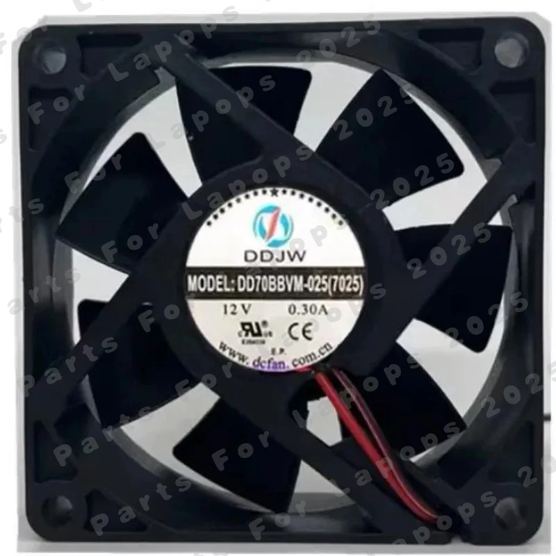 d+Cooler Fan DD70BBVM025 12V 0.3A 7cm 7025 Cooling Fan 70x70x25mm
d+Cooler Fan DD70BBVM025 12V 0.3A 7cm 7025 Cooling Fan 70x70x25mm