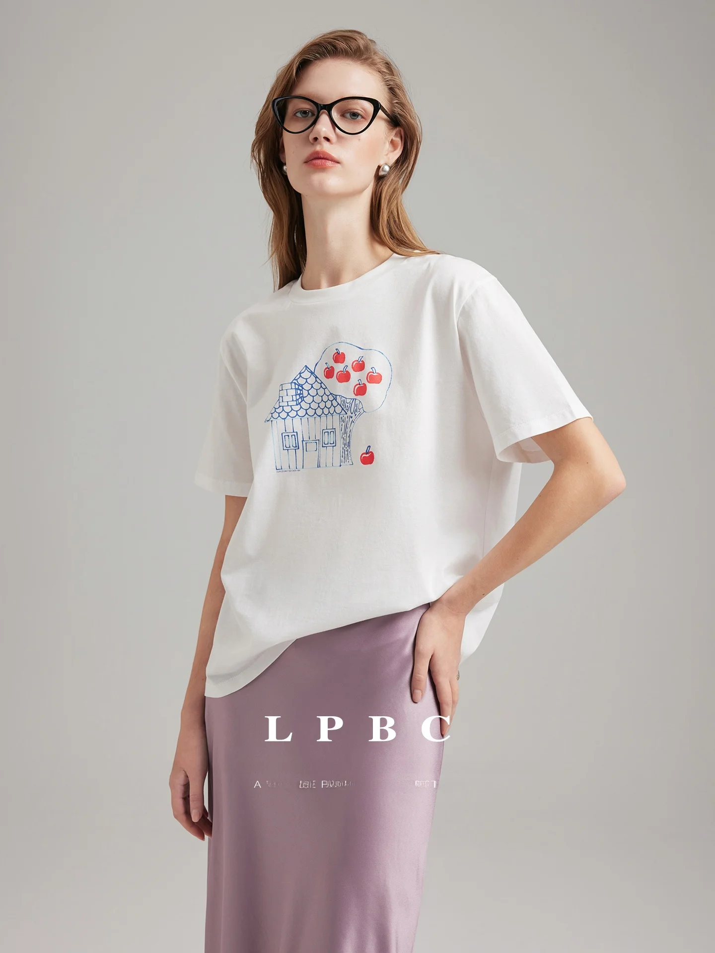 LPBC Summer Style round Neck Short Sleeve Cartoon Print T-Shirt Cotton Casual Fashion Age-Defying Women's Loose Fit Shirt
LPBC Summer Style round Neck Short Sleeve Cartoon Print T-Shirt Cotton Casual Fashion Age-Defying Women's Loose Fit Shirt