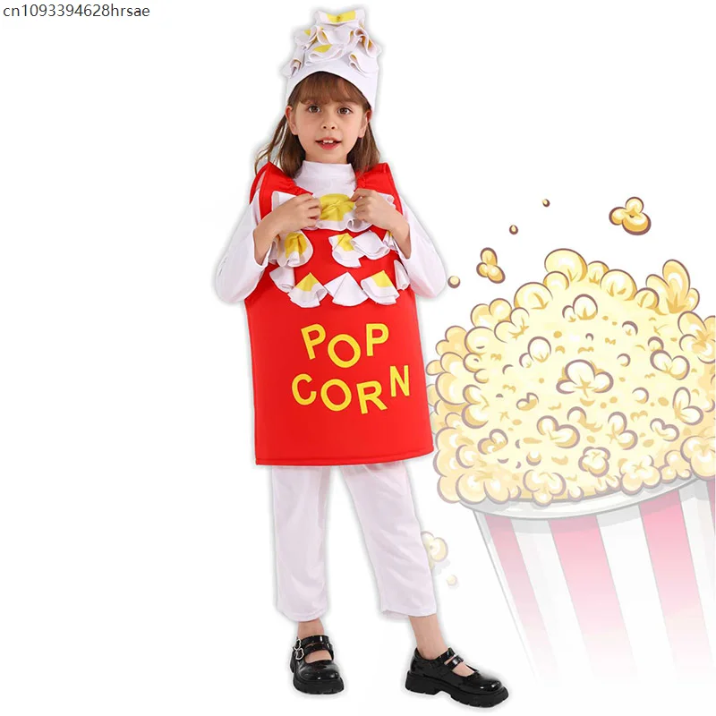 Unisex 2025 Girls Movie Snacks Fancy Dress Up Cosplay Kids Popcorn Fun Halloween Costume Set for Purim Halloween Carnival
Unisex 2025 Girls Movie Snacks Fancy Dress Up Cosplay Kids Popcorn Fun Halloween Costume Set for Purim Halloween Carnival
