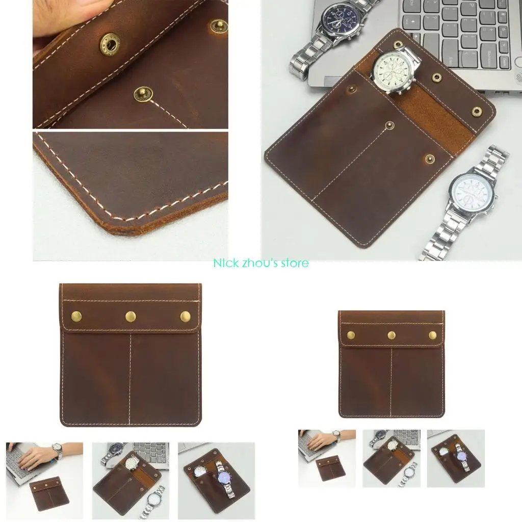 E15E 2 Slots Watch Bag Essential Travel Jewelry Watch Case for Men and Women
E15E 2 Slots Watch Bag Essential Travel Jewelry Watch Case for Men and Women