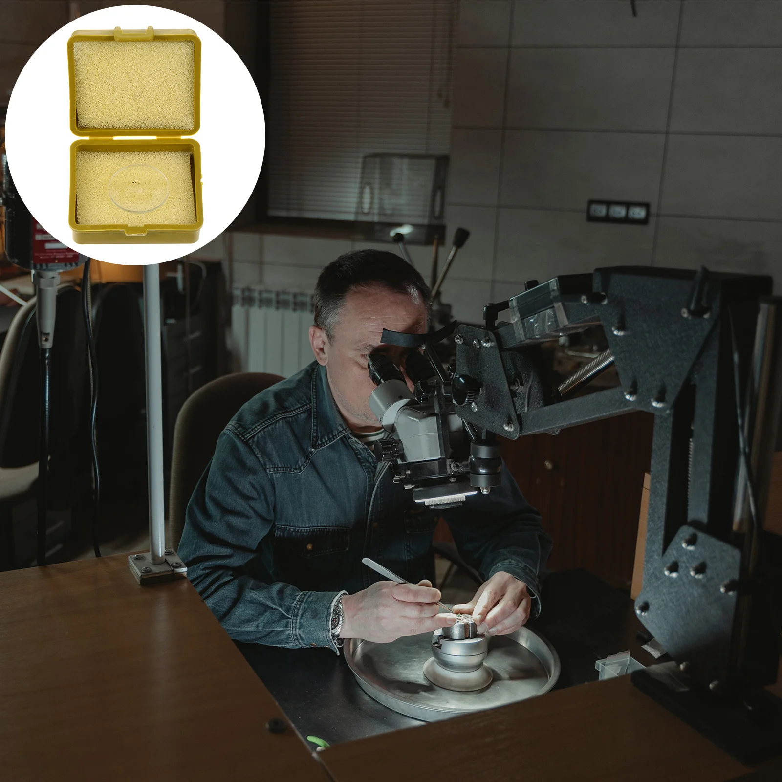 Microscope Micrometer Net Shaped Eyepiece Precision Calibration Ruler for Dust Fiber Analysis Microscope Micrometers
Microscope Micrometer Net Shaped Eyepiece Precision Calibration Ruler for Dust Fiber Analysis Microscope Micrometers