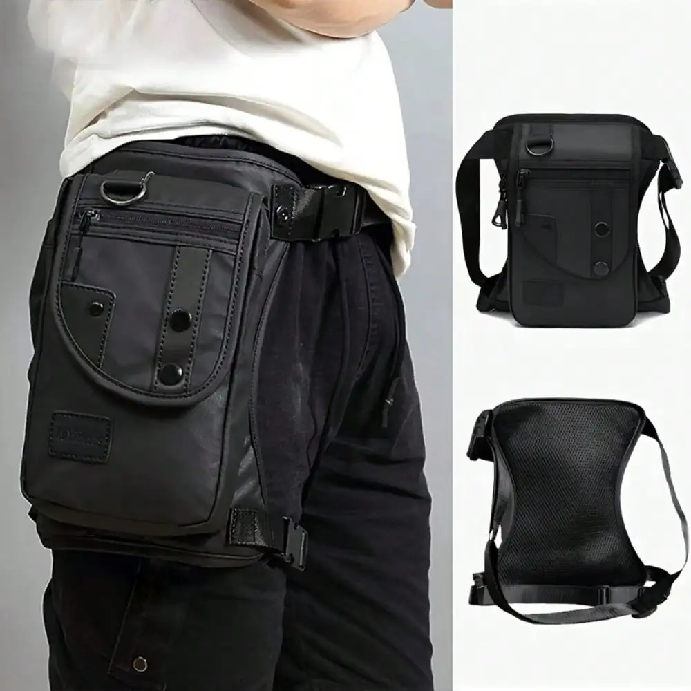 Men Oxford Drop Legs Bags Fashion Hip Waist Pack Thigh Bum Fanny Packs Multifunction Riding Male Shoulder Messenger Bag Hiking Student Fall Travel Christmas Winter Gifts Holiday Thanksgiving Large Capacity Multi-Functional Outdoor Portable Fashionable Cas
Men Oxford Drop Legs Bags Fashion Hip Waist Pack Thigh Bum Fanny Packs Multifunction Riding Male Shoulder Messenger Bag Hiking Student Fall Travel Christmas Winter Gifts Holiday Thanksgiving Large Capacity Multi-Functional Outdoor Portable Fashionable Cas