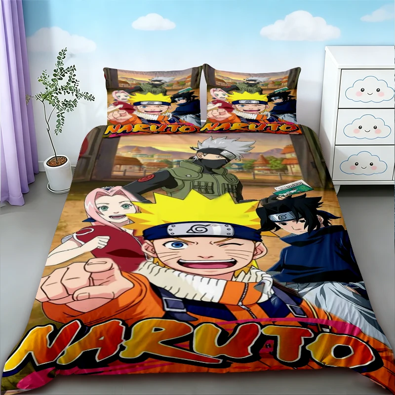 Children Anime Duvet Cover Naruto Anime Cartoon Bedding Set Quilt Cover Soft Comfortable Queen King Full Bedroom Decor Gifts
Children Anime Duvet Cover Naruto Anime Cartoon Bedding Set Quilt Cover Soft Comfortable Queen King Full Bedroom Decor Gifts