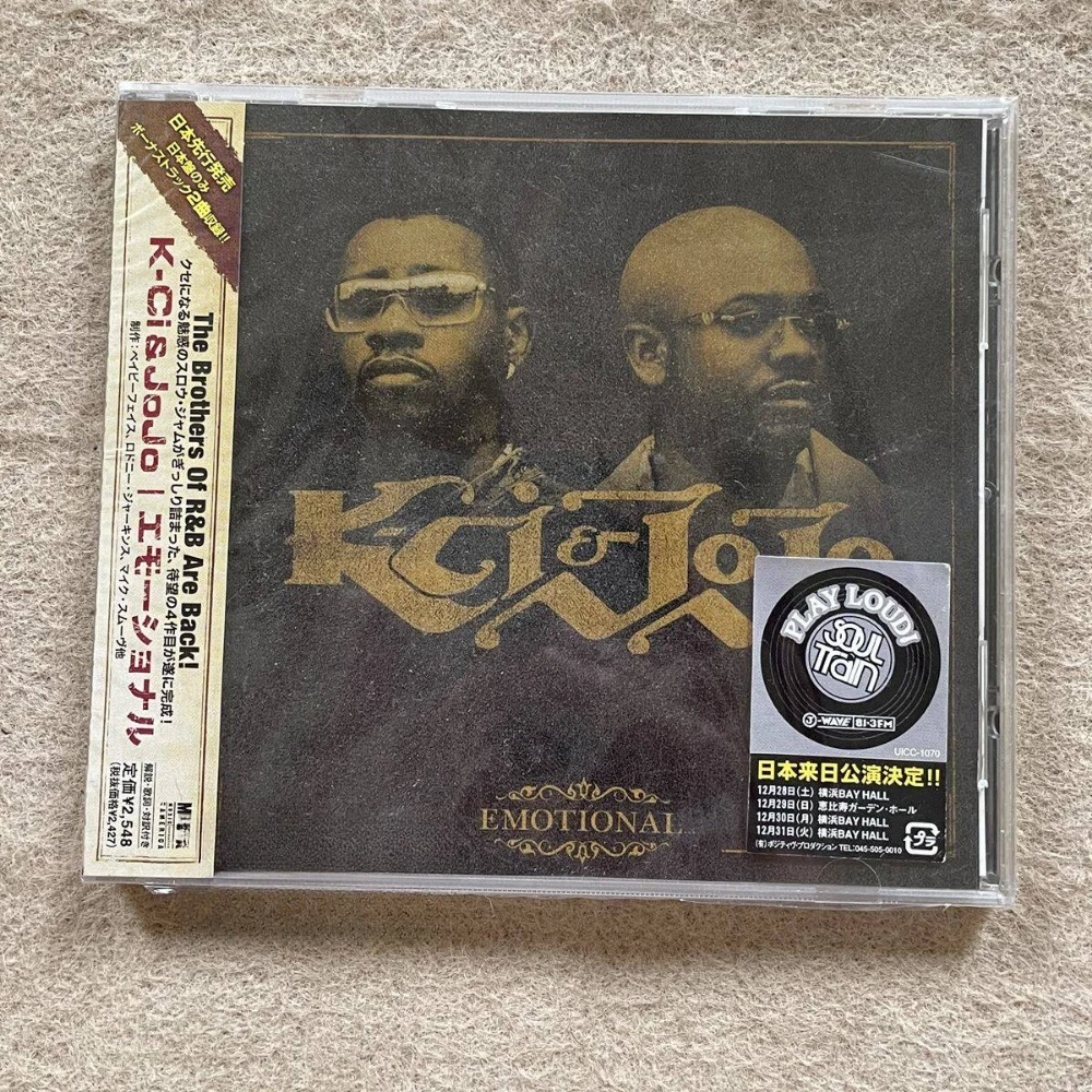 K-Ci & JoJo Emotional 2CD R&B Soul Music 2002 Classic Hits Tell Me It's Real Love Ballads Sealed New Double Album
K-Ci & JoJo Emotional 2CD R&B Soul Music 2002 Classic Hits Tell Me It's Real Love Ballads Sealed New Double Album
