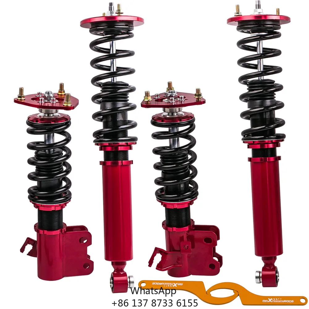 Coilovers Kits Shocks Struts Adj. Height For Nissan 240SX S14 Silvia 1994-1998
Coilovers Kits Shocks Struts Adj. Height For Nissan 240SX S14 Silvia 1994-1998