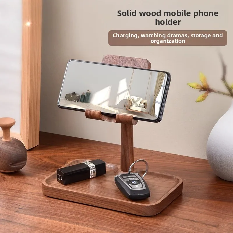 2025 New Solid Wood Creative Mobile Phone Lazy Bracket Home Desktop Light Luxury High-end Phablet Holder Wood
2025 New Solid Wood Creative Mobile Phone Lazy Bracket Home Desktop Light Luxury High-end Phablet Holder Wood