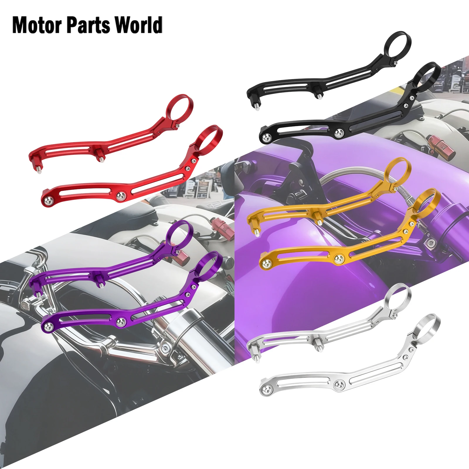 Motorcycle Remote Reservoir Shocks Bracket Mount Clamps Fit for Harley Touring Road King Electra Glide CVO 2014-2024 FLTR
Motorcycle Remote Reservoir Shocks Bracket Mount Clamps Fit for Harley Touring Road King Electra Glide CVO 2014-2024 FLTR