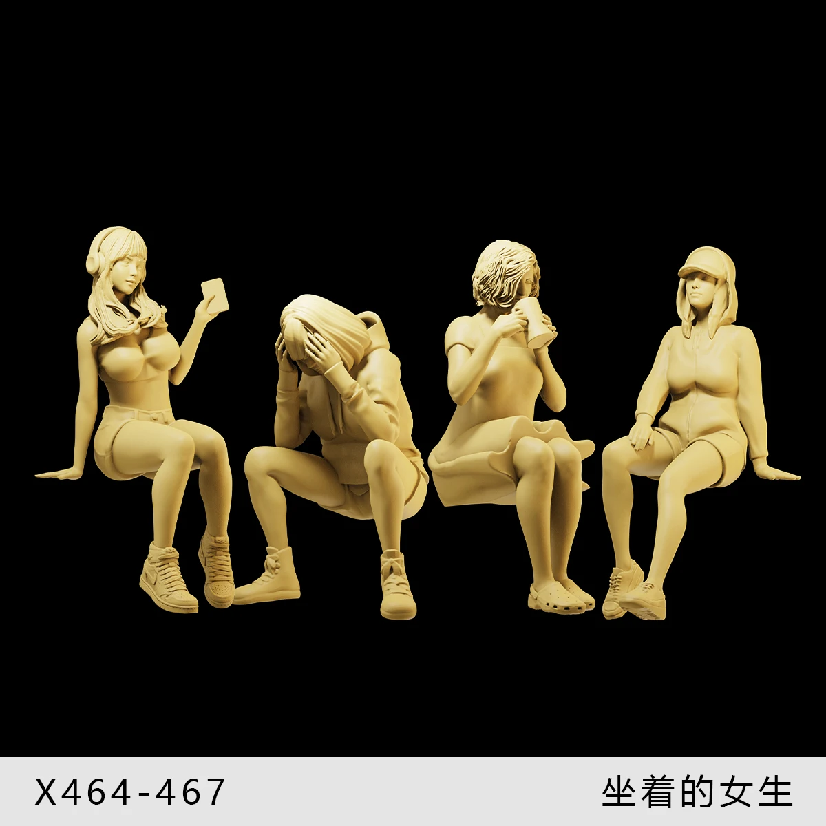 Миниатюрные фигурки сидящей девушки, масштаб 1/64, 1/33, модель из смолы, фигурка, модель, минифигурки с 3D принтом, неокрашенные
Миниатюрные фигурки сидящей девушки, масштаб 1/64, 1/33, модель из смолы, фигурка, модель, минифигурки с 3D принтом, неокрашенные