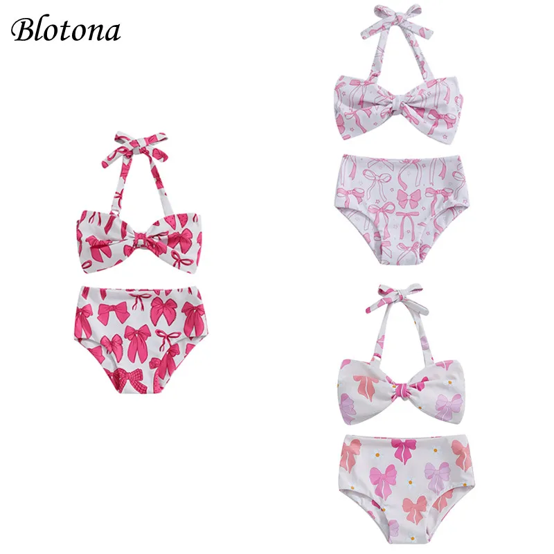 Blotona Kids Girls 2-х предметные купальники Летние купальники с бантом и лямкой на шее, топы бикини и эластичные шорты, комплект бикини, купальные костюмы
Blotona Kids Girls 2-х предметные купальники Летние купальники с бантом и лямкой на шее, топы бикини и эластичные шорты, комплект бикини, купальные костюмы