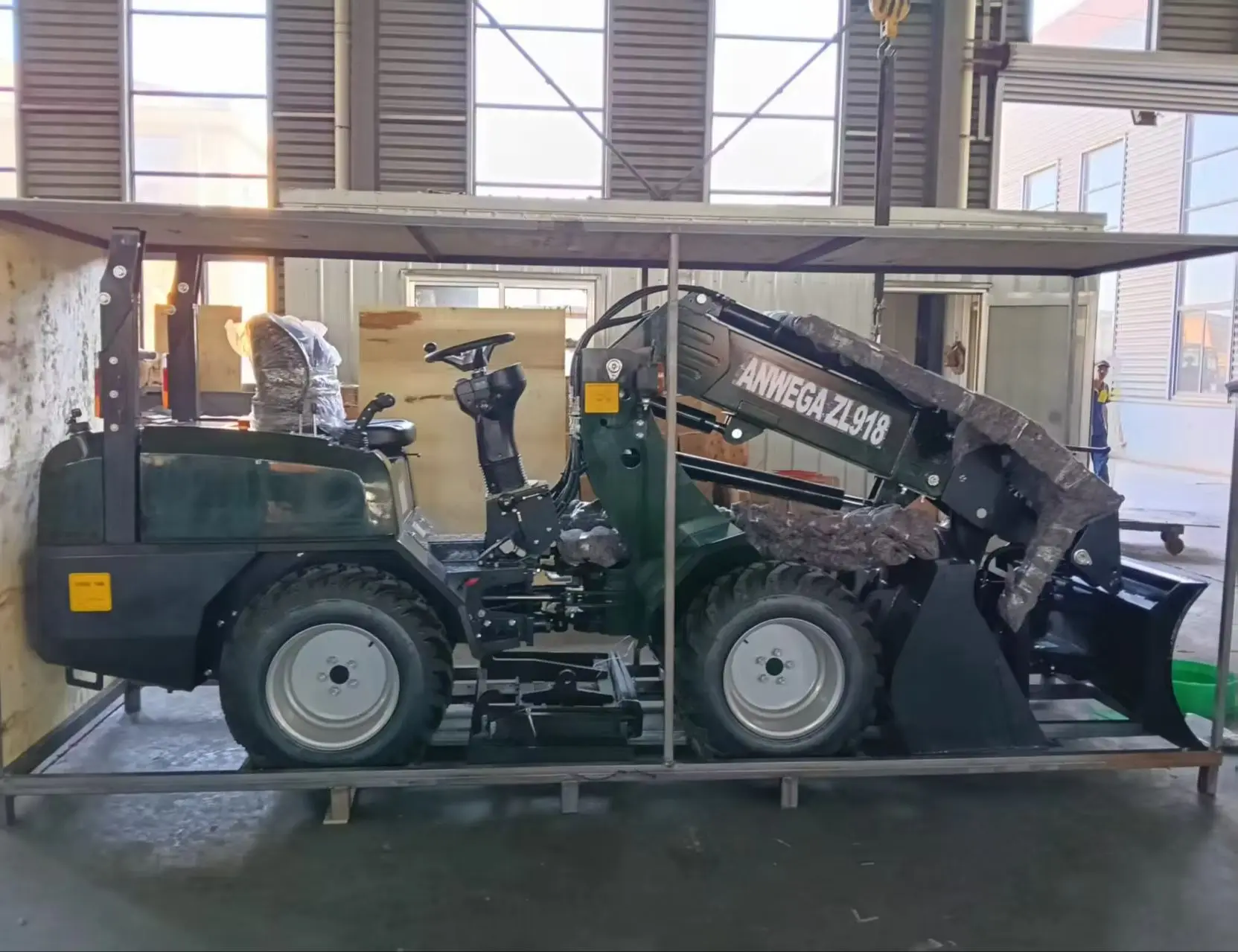 KZL918 Compact Wheel Loader Euro 5 CE Certified Hydraulic Telescopic Construction Equipment System
KZL918 Compact Wheel Loader Euro 5 CE Certified Hydraulic Telescopic Construction Equipment System