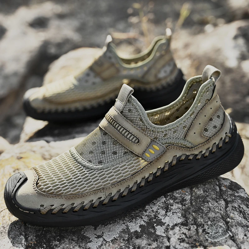 Summer Men's Breathable Thin Mesh Sneakers Comfort Lightweight Casual Walking Shoes for Men
Summer Men's Breathable Thin Mesh Sneakers Comfort Lightweight Casual Walking Shoes for Men