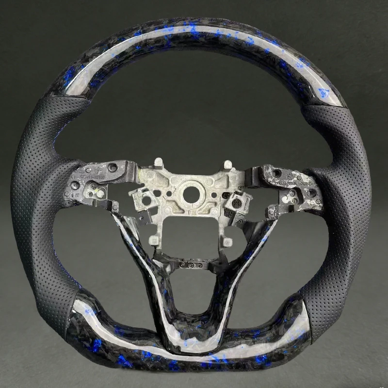 For 10th Accord with Blue Forged Carbon Fiber Steering Wheel High-quality Materials Racing for 10th Honda Accord Drop Shipping
For 10th Accord with Blue Forged Carbon Fiber Steering Wheel High-quality Materials Racing for 10th Honda Accord Drop Shipping