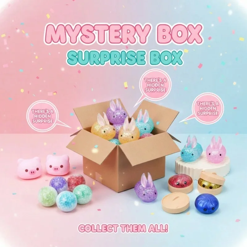 Cute Animal & Bun Squishy Blind Box – 3 Independent Random Draws (Min. 2 Items, Up To 5 Possible) Lucky Surprise Set
Cute Animal & Bun Squishy Blind Box – 3 Independent Random Draws (Min. 2 Items, Up To 5 Possible) Lucky Surprise Set