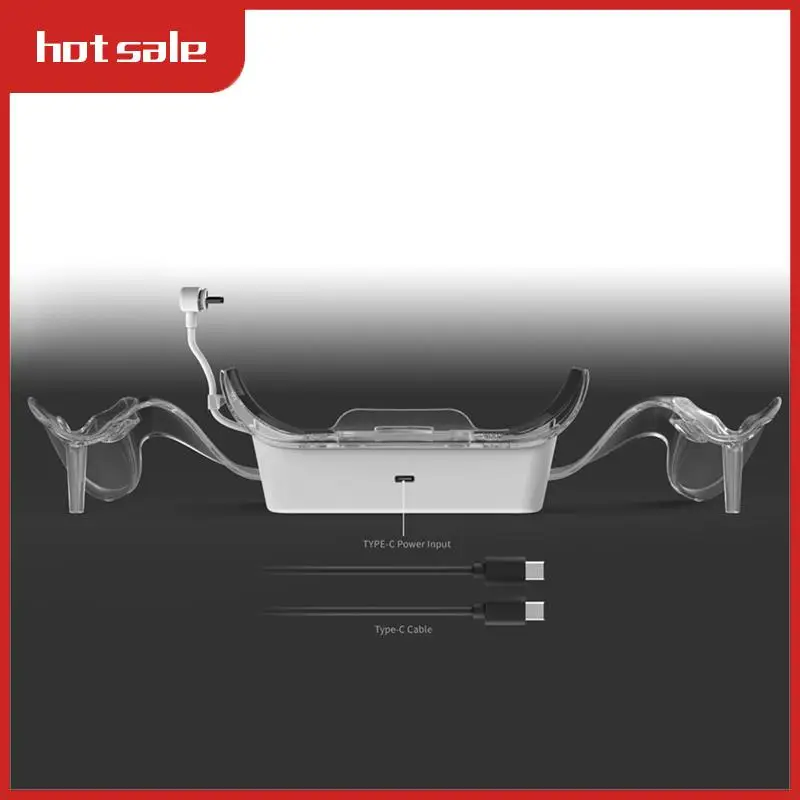 Подставка для зарядки гарнитуры VR с 2 перезаряжаемыми батареями для гарнитуры VR Meta Quest 3S / Quest 3 / Quest 2 
Подставка для зарядки гарнитуры VR с 2 перезаряжаемыми батареями для гарнитуры VR Meta Quest 3S / Quest 3 / Quest 2