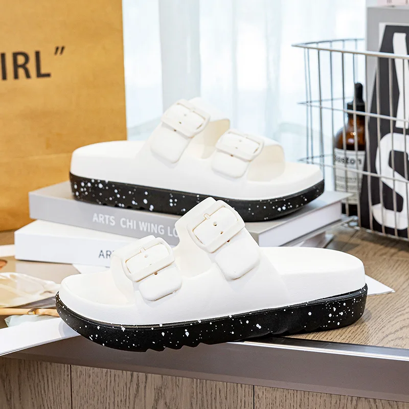 A pair of children's summer double-strap thick-soled sandals with EVA anti-slip rubber sole. Outdoor casual slippers. BT-8006
A pair of children's summer double-strap thick-soled sandals with EVA anti-slip rubber sole. Outdoor casual slippers. BT-8006
