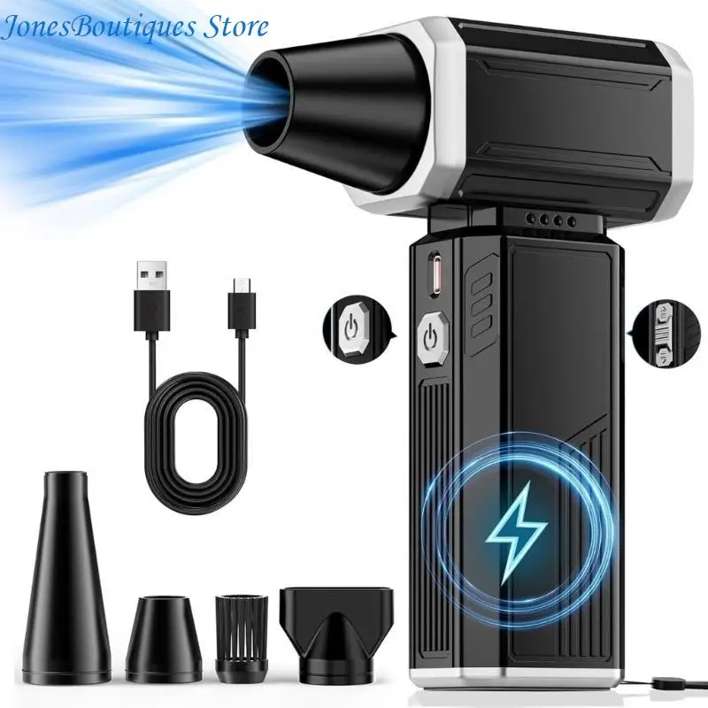 Dry Blower for Computer Keyboard Outdoors Compressed Air Duster Electric Air Duster Multifunction Fan Rechargeable W8KE
Dry Blower for Computer Keyboard Outdoors Compressed Air Duster Electric Air Duster Multifunction Fan Rechargeable W8KE