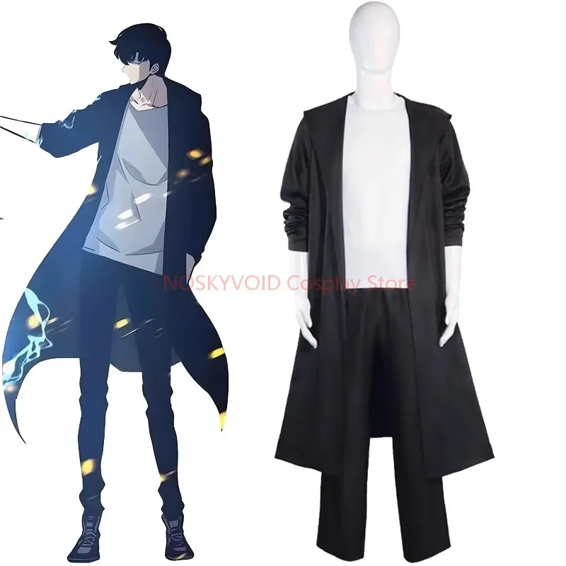 Solo Leveling Sung Jin-woo Косплей Костюм Mizushino Shun Униформа Комплект Карнавал Хэллоуин Аниме Одежда Na Honjaman Level Up 
Solo Leveling Sung Jin-woo Косплей Костюм Mizushino Shun Униформа Комплект Карнавал Хэллоуин Аниме Одежда Na Honjaman Level Up