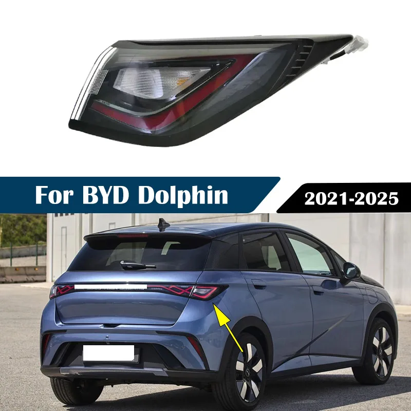 For BYD Dolphin 2021 2022 2023 2024 2025 Rear Tail Light Assembly Brake Stop Light Turn Signal Taillamp Car Accessories
For BYD Dolphin 2021 2022 2023 2024 2025 Rear Tail Light Assembly Brake Stop Light Turn Signal Taillamp Car Accessories