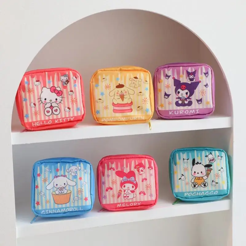 Kawaii Hello Kitty Sanrio Sanitary Napkin Storage Small Bag Anime Kuromi Cinnamoroll My Melody Coin Purse Portable Cosmetic Bag
Kawaii Hello Kitty Sanrio Sanitary Napkin Storage Small Bag Anime Kuromi Cinnamoroll My Melody Coin Purse Portable Cosmetic Bag
