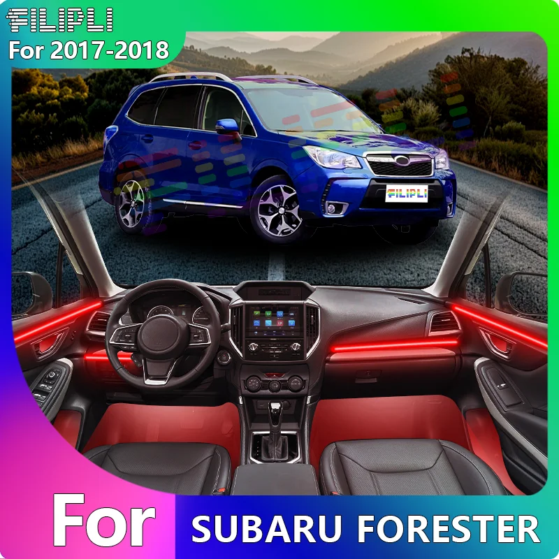 FILIPLI For The SUBARU FORESTER For 2014 Music Sync Dynamic Atmosphere Light By App Control Sound Activated 64 RGB Colour Light
FILIPLI For The SUBARU FORESTER For 2014 Music Sync Dynamic Atmosphere Light By App Control Sound Activated 64 RGB Colour Light