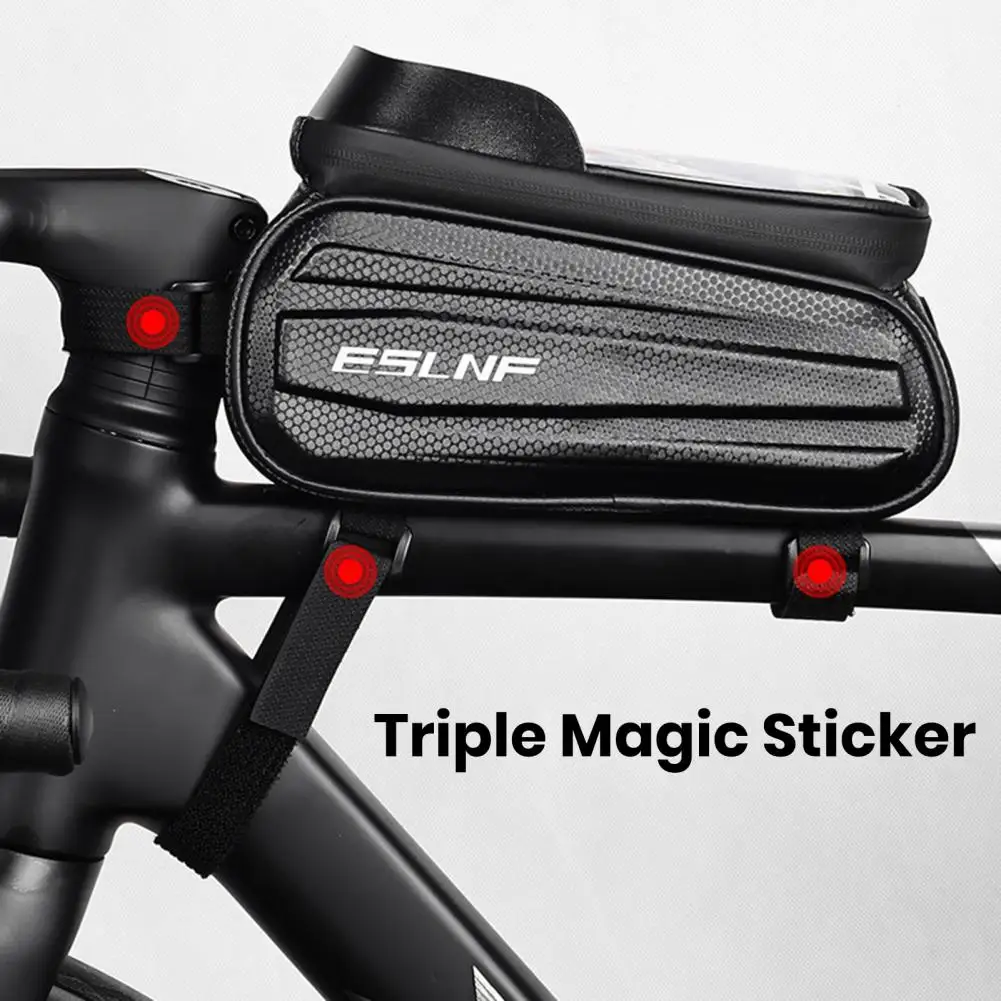 Cycling Frame Pouch Waterproof Bike Bag Waterproof Bicycle Front Frame Bag with Capacity Phone Holder for Any
Cycling Frame Pouch Waterproof Bike Bag Waterproof Bicycle Front Frame Bag with Capacity Phone Holder for Any
