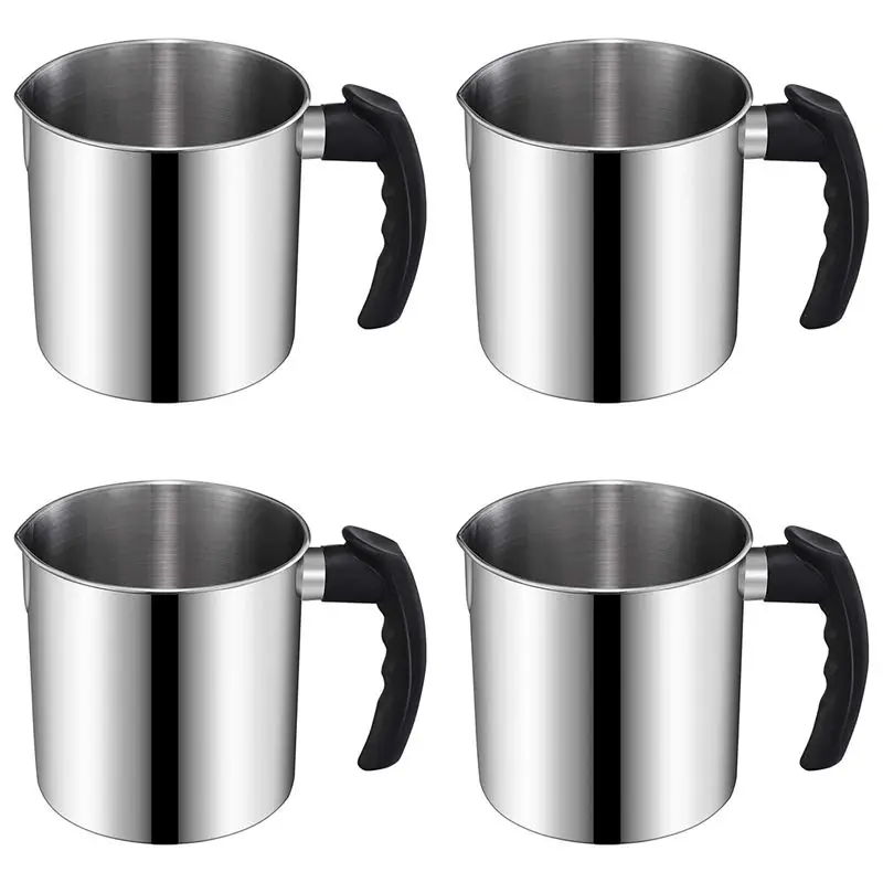 4X Candle Making Pouring Pot, 44 Oz Double Boiler Wax Melting Pot, Candle Making Pitcher, Heat-Resistant Handle-AT36
4X Candle Making Pouring Pot, 44 Oz Double Boiler Wax Melting Pot, Candle Making Pitcher, Heat-Resistant Handle-AT36