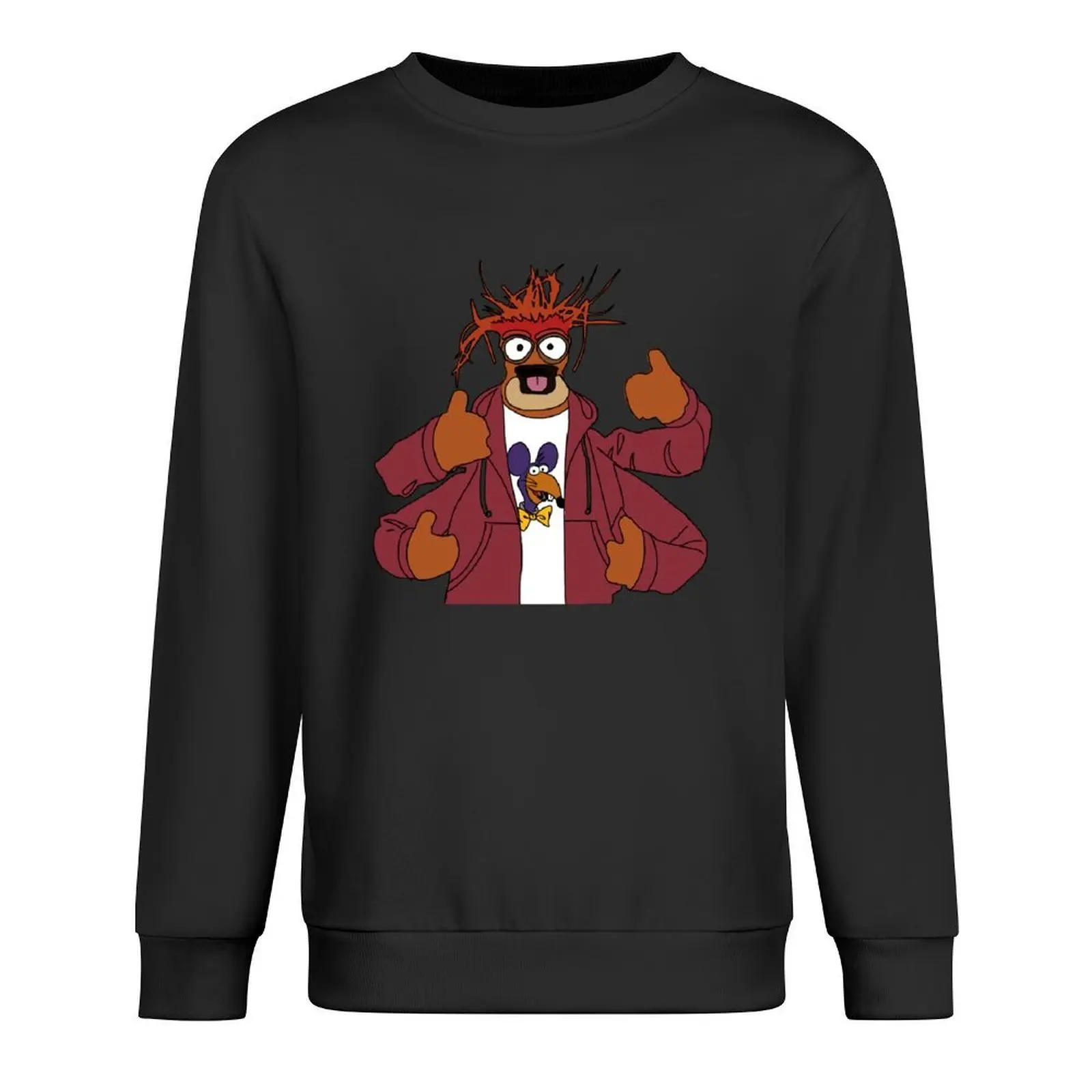 Pepe the King Prawn with Rizzo Shirt Pullover blouse men's coat men's sweat-shirt clothes for men new in hoodies & sweat-shirt
Pepe the King Prawn with Rizzo Shirt Pullover blouse men's coat men's sweat-shirt clothes for men new in hoodies & sweat-shirt