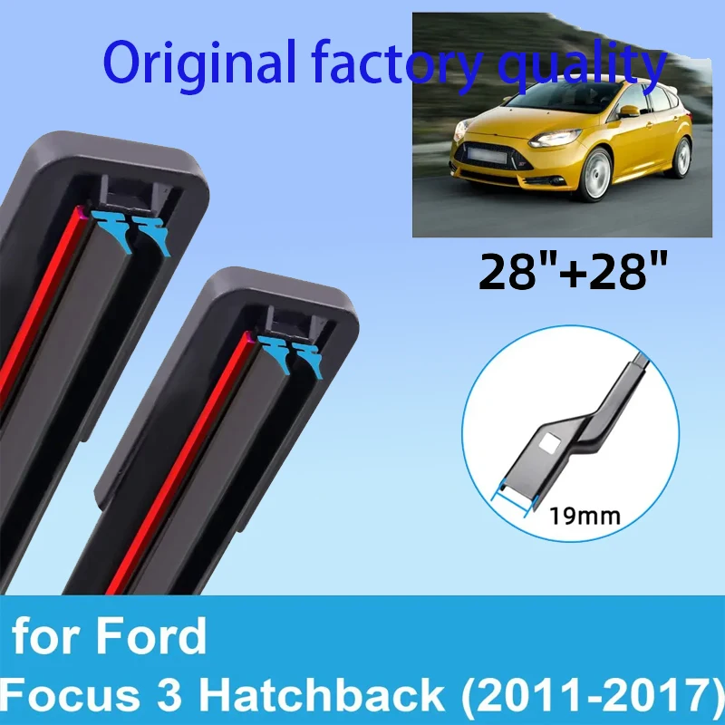 2 шт. щетки стеклоочистителя автомобиля для Ford Focus 3 Hatchback 2011-2017 гг., переднее лобовое стекло, двойные резиновые автомобильные аксессуары 2016 2017
2 шт. щетки стеклоочистителя автомобиля для Ford Focus 3 Hatchback 2011-2017 гг., переднее лобовое стекло, двойные резиновые автомобильные аксессуары 2016 2017