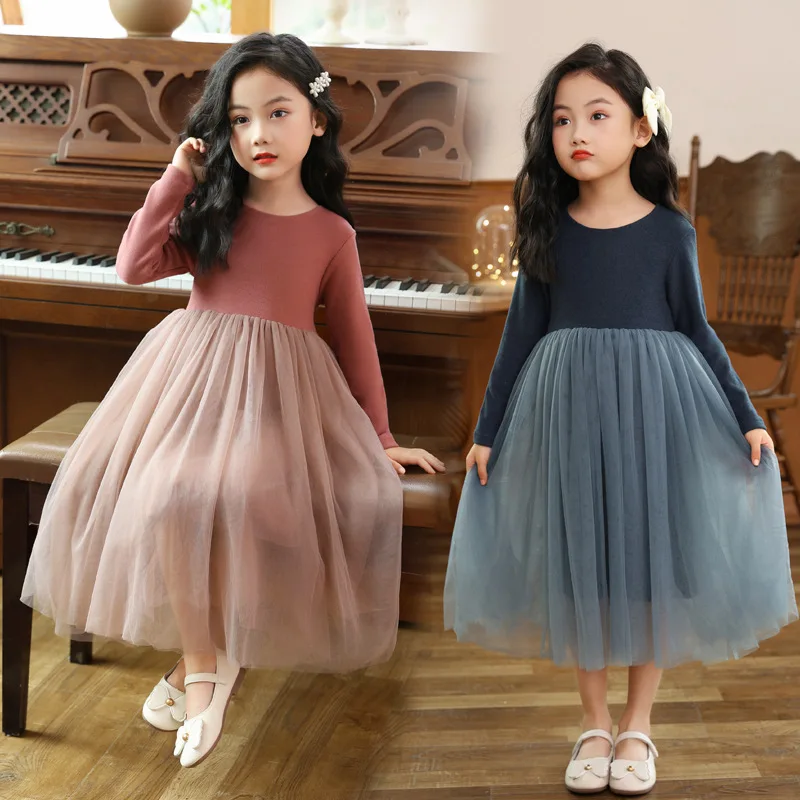XED-Girls' Autumn Winter Dress New Style Children's Fashionable Princess Dress for Older Girls Elegant Mesh Dress
XED-Girls' Autumn Winter Dress New Style Children's Fashionable Princess Dress for Older Girls Elegant Mesh Dress