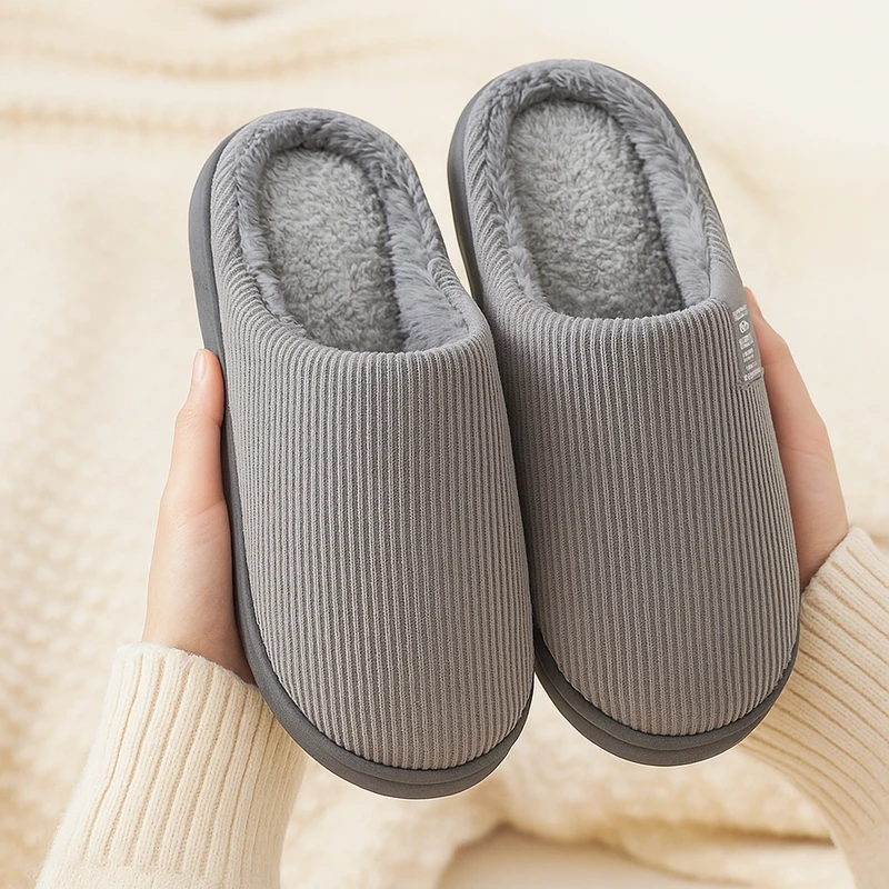 NEW Women's Men's Casual Thick Soft Bottom Home Slippers Household Plush Slippers Anti-slip Thermal Slippers Indoor Winter Flats
NEW Women's Men's Casual Thick Soft Bottom Home Slippers Household Plush Slippers Anti-slip Thermal Slippers Indoor Winter Flats