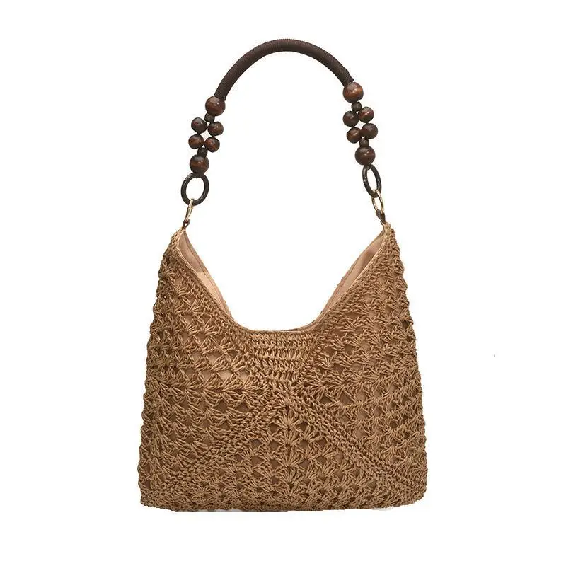 Hollow Out Straw Woven Bag Tote Bag Beach Handbag Bohemian Large Capacity Bucket Bag Hollow Shoulder Bag Holiday
Hollow Out Straw Woven Bag Tote Bag Beach Handbag Bohemian Large Capacity Bucket Bag Hollow Shoulder Bag Holiday