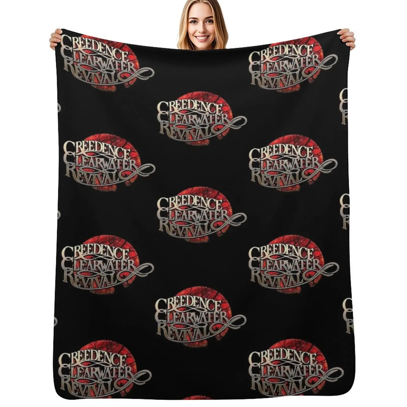 CCR Throw Blanket Soft Sherpa Fleece Warm Blanket for Winter
CCR Throw Blanket Soft Sherpa Fleece Warm Blanket for Winter