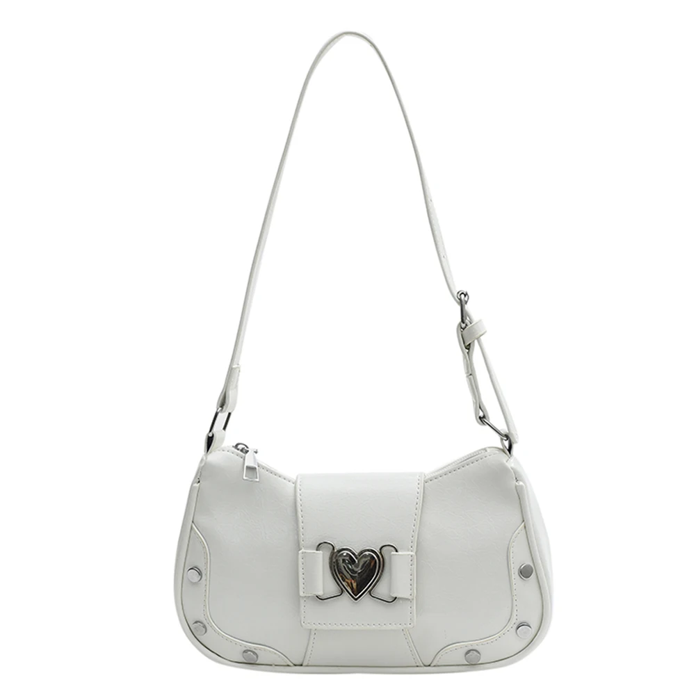 Y2K Solid Color PU Leather Sling Bag Adjustable Strap Large Capacity Women Armpit Bag
Y2K Solid Color PU Leather Sling Bag Adjustable Strap Large Capacity Women Armpit Bag