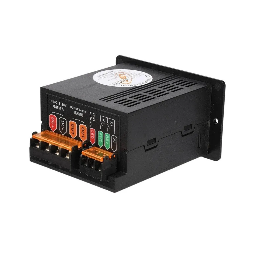 DC12-60V 15A Digital Display PWM Motor Speed Controller 20kHz High Power DC Motor Governor Forward Reverse Electronic Regulator
DC12-60V 15A Digital Display PWM Motor Speed Controller 20kHz High Power DC Motor Governor Forward Reverse Electronic Regulator
