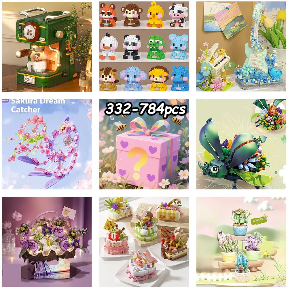 Over 200 styles are randomly sent out. The building block blind box looks super nice as a decorative item after assembly
Over 200 styles are randomly sent out. The building block blind box looks super nice as a decorative item after assembly