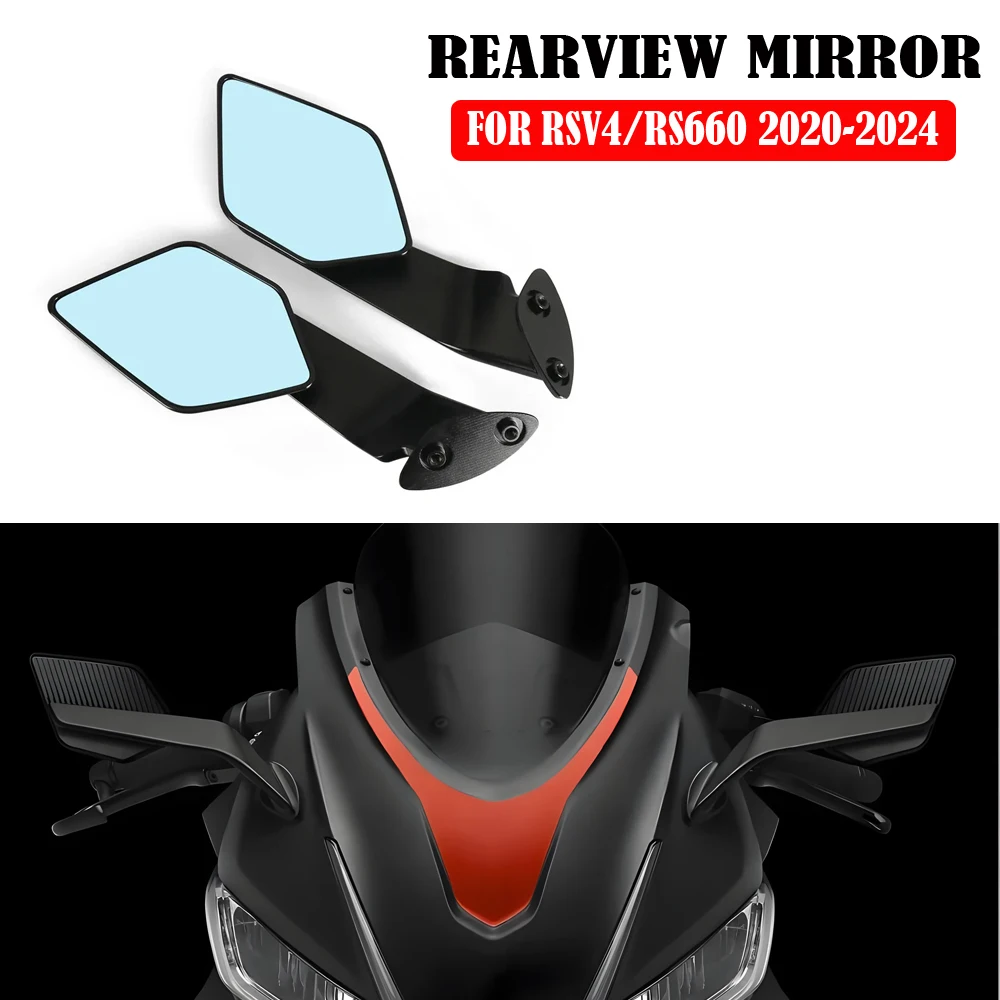 RS660 2025 Rearview Mirror Fit For Aprilia RSV4 RS660 2020-2025 New Motorcycle Rear View Mirrors Adjustable Aluminum Mirror
RS660 2025 Rearview Mirror Fit For Aprilia RSV4 RS660 2020-2025 New Motorcycle Rear View Mirrors Adjustable Aluminum Mirror