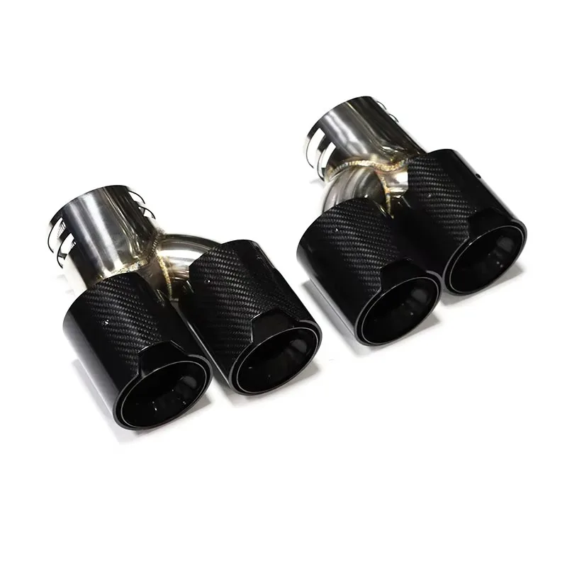 Black Carbon Fiber Exhaust Tip Muffler End For BMW 2019-2020 G20 G21 G42 G22 M340i M440i M240i Auto Mod Parts
Black Carbon Fiber Exhaust Tip Muffler End For BMW 2019-2020 G20 G21 G42 G22 M340i M440i M240i Auto Mod Parts