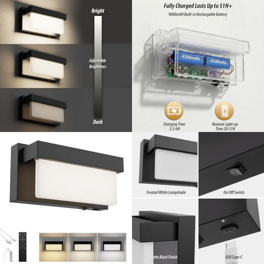 Battery Wall Sconce Wall Light with On/Off Switch 8 inch LED Wall Lamp Acrylic Lampshade 3CCT Sconce Wall Lighting
Battery Wall Sconce Wall Light with On/Off Switch 8 inch LED Wall Lamp Acrylic Lampshade 3CCT Sconce Wall Lighting