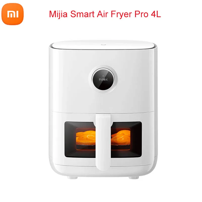 Xiaomi Mijia Smart Intelligent Air Fryer Pro 4L Capacity Electronic Temperature Control Healthy Oil-free Multi-function Cooker
Xiaomi Mijia Smart Intelligent Air Fryer Pro 4L Capacity Electronic Temperature Control Healthy Oil-free Multi-function Cooker