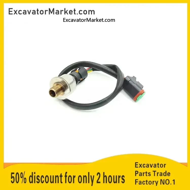 For CATERPILLAR CAT Sensor 224-4535 C7 C9 Fuel Injection Sensor Rail Pressure High Pressure Common Rail Sensor excavator Spare
For CATERPILLAR CAT Sensor 224-4535 C7 C9 Fuel Injection Sensor Rail Pressure High Pressure Common Rail Sensor excavator Spare