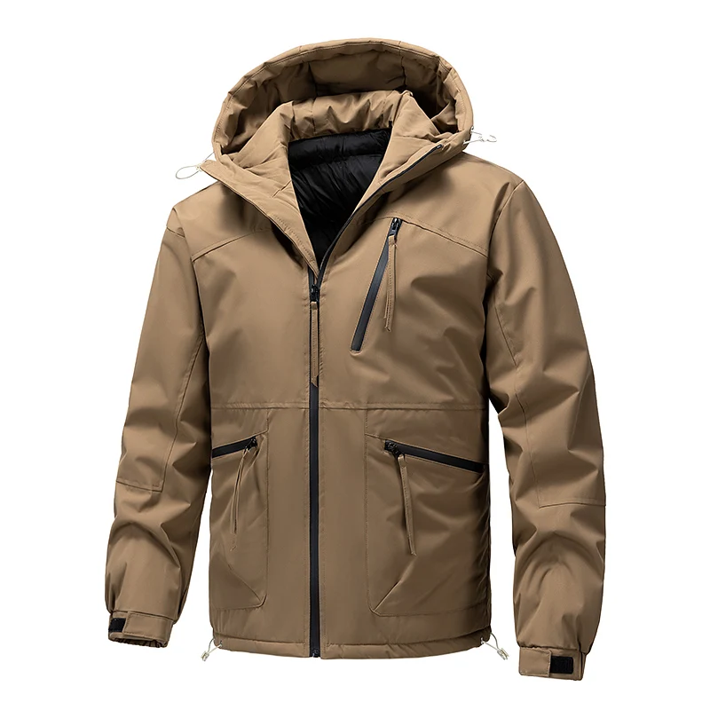 Новинка: Мужская хлопковая куртка на осень-зиму, утепленная флисом, с капюшоном, теплая верхняя одежда, повседневный свободный крой, полиэстер
Новинка: Мужская хлопковая куртка на осень-зиму, утепленная флисом, с капюшоном, теплая верхняя одежда, повседневный свободный крой, полиэстер