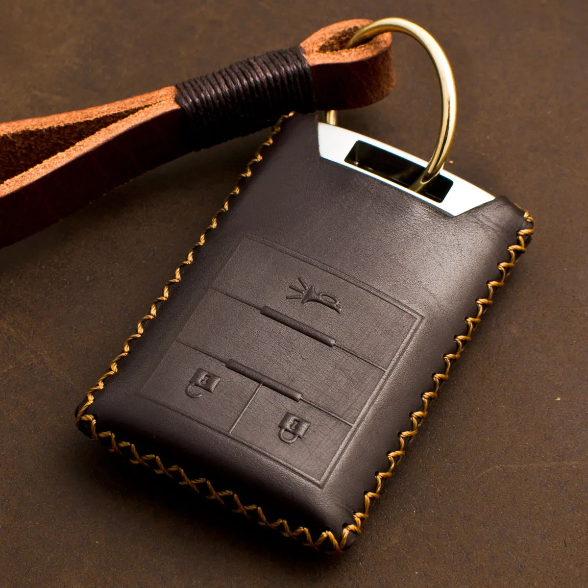 1 PCS Genuine Leather Smart Key Case Key Cover For Chevrolet New Captiva Malibu Trax Corvette S442 Car Accessories
1 PCS Genuine Leather Smart Key Case Key Cover For Chevrolet New Captiva Malibu Trax Corvette S442 Car Accessories
